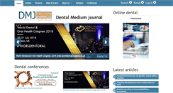 Desktop Screenshot of dentalmedium.com